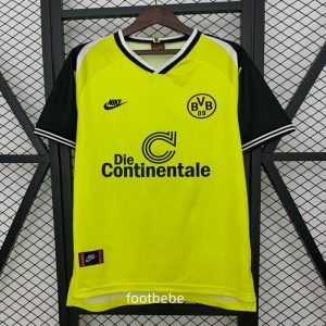 Maillot Dortmund Vintage 1995 1996 domicile
