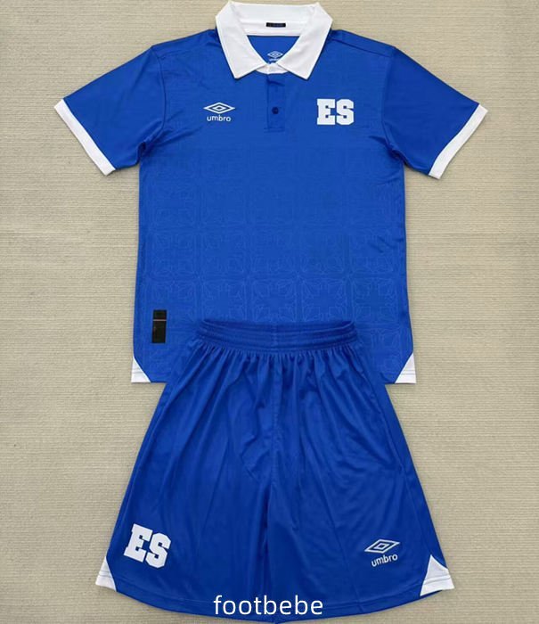 Maillot El Salvador Enfant 2025 2026 domicile