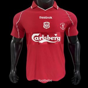 Maillot Liverpool Vintage 2000 2001 domicile
