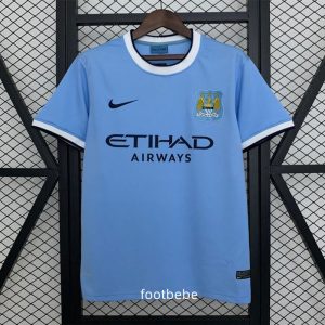 Maillot Manchester City Vintage 2013 2014 domicile