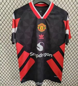 Maillot Manchester United 2025 2026 Noir rétro