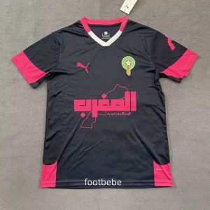 Maillot Maroc 2025 2026 concept version noir