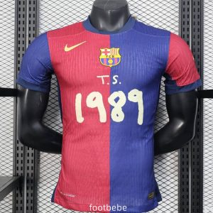 Maillot Match Barcelone 2025 T.S. 1989 domicile