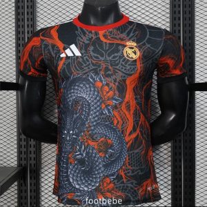 Maillot Match Real Madrid 2025 2026 Dragon noir B