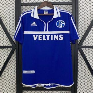 Maillot Schalke 04 Vintage 2001 2002 domicile