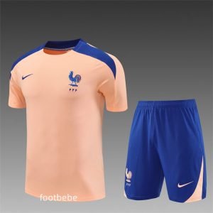 Ensemble Maillot France 2025 2026 rose