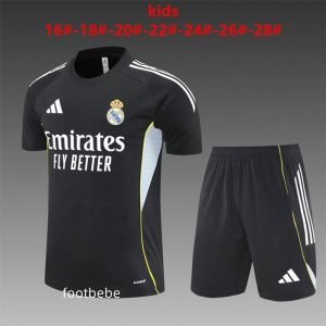 Ensemble Real Madrid Enfant 2025 2026 noir