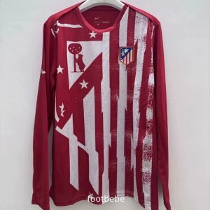 Maillot Atletico Madrid 2025 2026 concept Manches longues Rouge