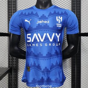 Maillot Match Al-Hilal Saudi 2025 2026 bleu