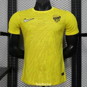 Maillot Match Al-Ittihad 2025 2026 concept jaune