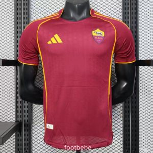 Maillot Match Rome 2025 2026 domicile_3