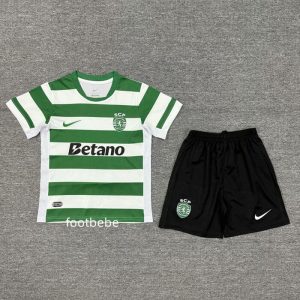 Maillot Sporting CP Enfant 2025 2026 domicile