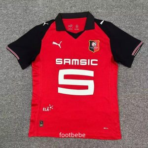 Maillot Stade Rennais 2025 2026 domicile rouge