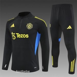 Survetement Manchester United 2025 2026 noir