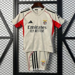 Maillot Benfica Enfant 2025 2026 Beige_5