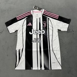 Maillot Juventus 2025 2026 domicile avec sponsoring