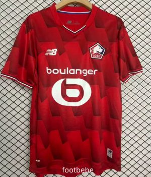 Maillot Lille OSC 2025 2026 domicile rouge