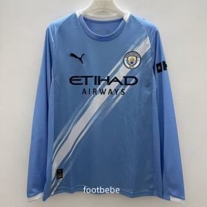 Maillot Manchester City 2025 2026 domicile Manches longues