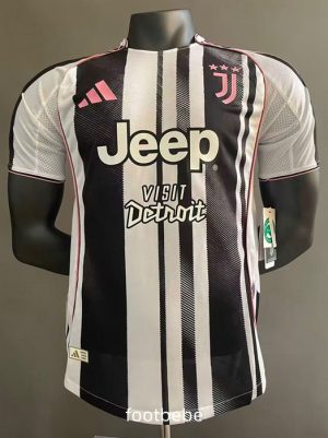 Maillot Match Juventus 2025 2026 domicile avec sponsoring