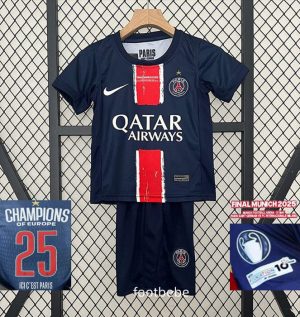 Maillot PSG Enfant 2024 2025 avec une étoile champions