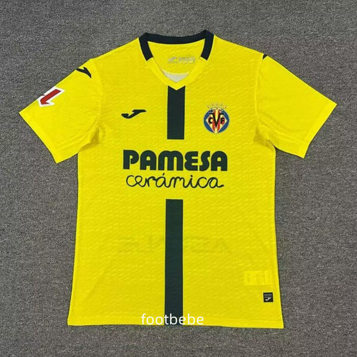 Maillot Villarreal 2025 2026 domicile Jaune