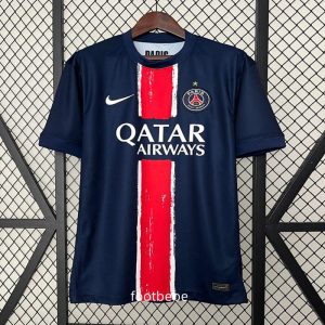 Maillot du PSG 2024 2025 avec une étoile