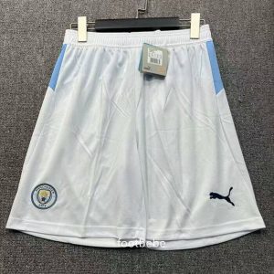 Short Manchester City 2025 2026 Blanc