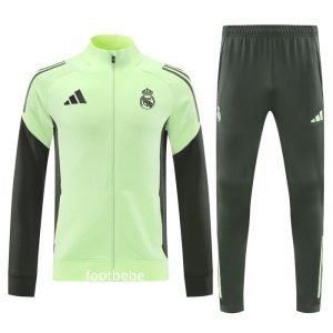 Ensemble veste Real Madrid 2025 2026 Vert fluo