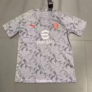 Maillot AC Milan 2025 2026 Gris