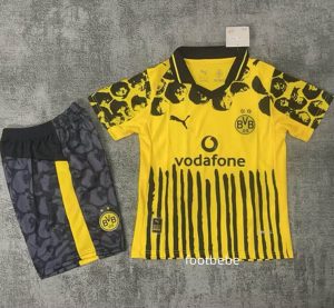 Maillot Dortmund Enfant 2025 2026 Jaune Concept B