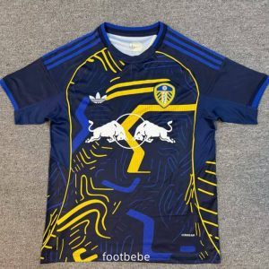 Maillot Leeds United 2025 2026 Rétro Bleu roi
