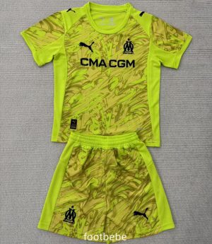 Maillot Marseille Enfant 2025 2026 Jaune