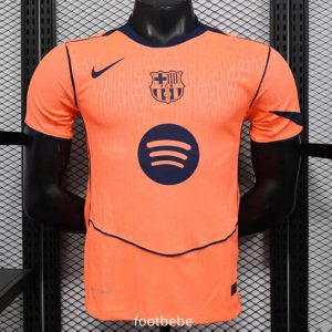 Maillot Match Barcelone 2025 2026 Third Orange