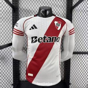 Maillot Match River Plate 2025 2026 domicile Manches longues