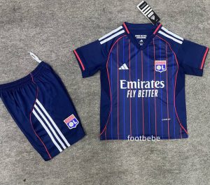 Maillot Olympique Lyon Enfant 2025 2026 exterieur