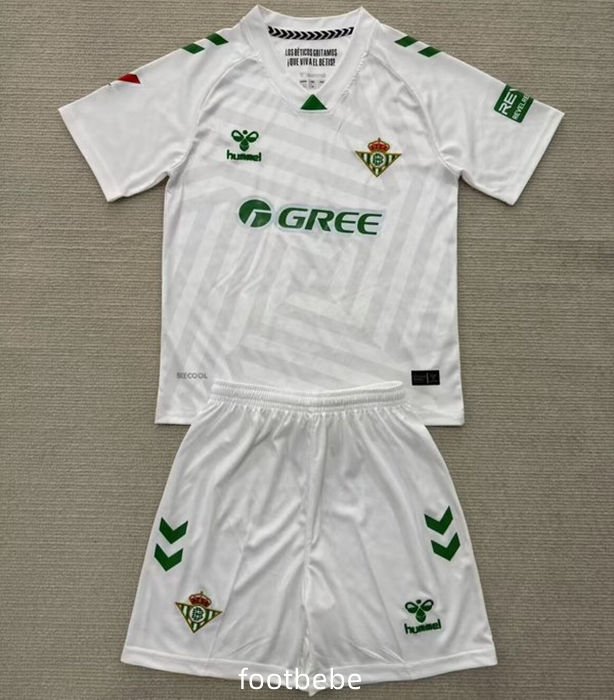 Maillot Real Betis Enfant 2025 2026 gardien Blanc