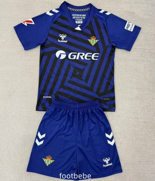 Maillot Real Betis Enfant 2025 2026 gardien Bleu