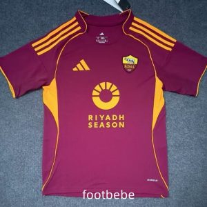 Maillot Rome 2025 2026 domicile