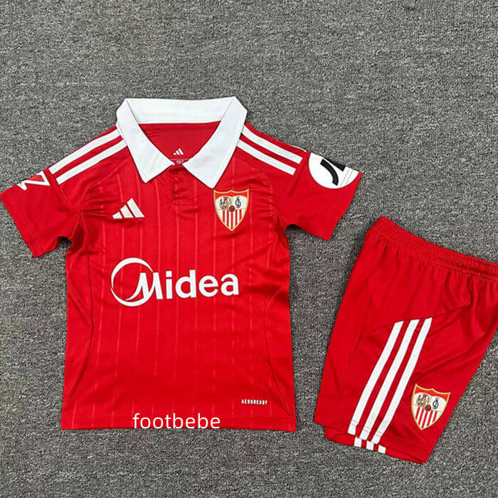 Maillot Séville Enfant 2025 2026 exterieur