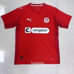 Maillot St. Pauli 2025 2026 rouge