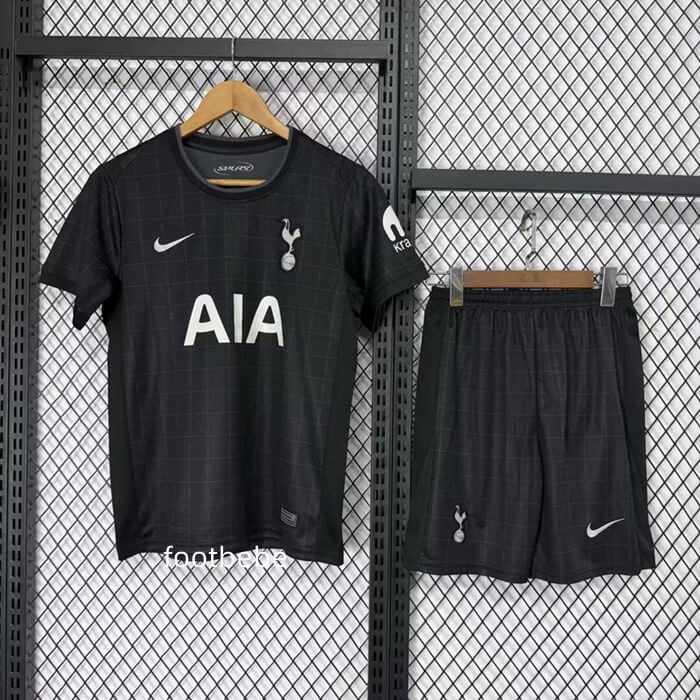 Maillot Tottenham Enfant 2025 2026 exterieur noir