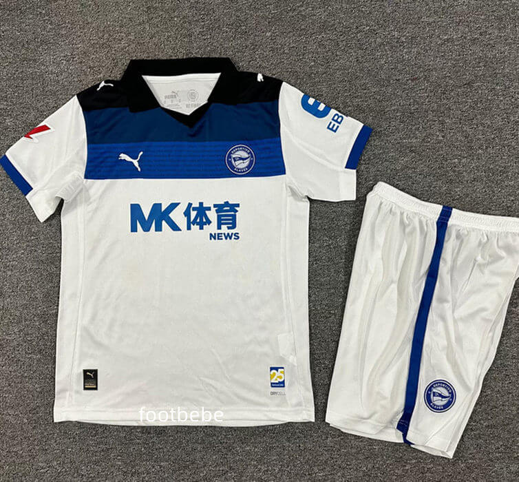 Maillot de foot Alaves Enfant 2025 2026 exterieur