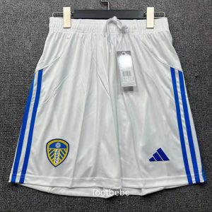 Short Leeds United 2025 2026 Blanc