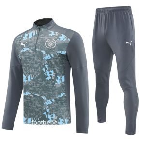 Survetement Manchester City 2025 2026 Gris