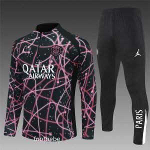 Survetement PSG Jordan 2025 2026 Noir rose Concept