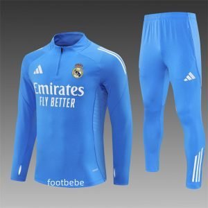 Survetement Real Madrid 2025 2026 bleu