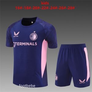 Ensemble Feyenoord Enfant 2025 2026 Bleu roi