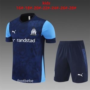 Ensemble Marseille Enfant 2025 2026 Bleu royal