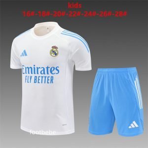 Ensemble Real Madrid Enfant 2025 2026 Blanc