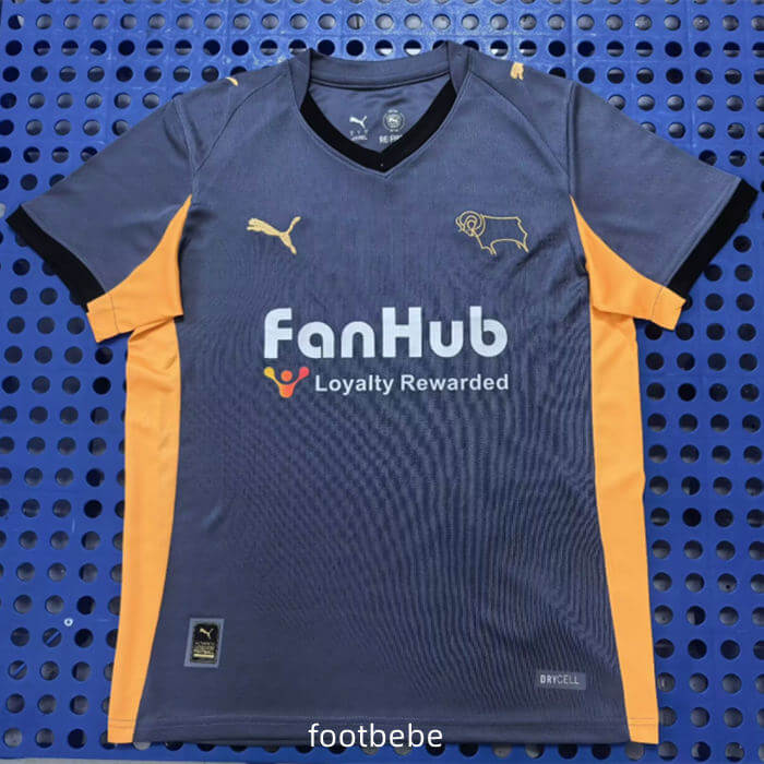Maillot Derby County 2025 2026 exterieur